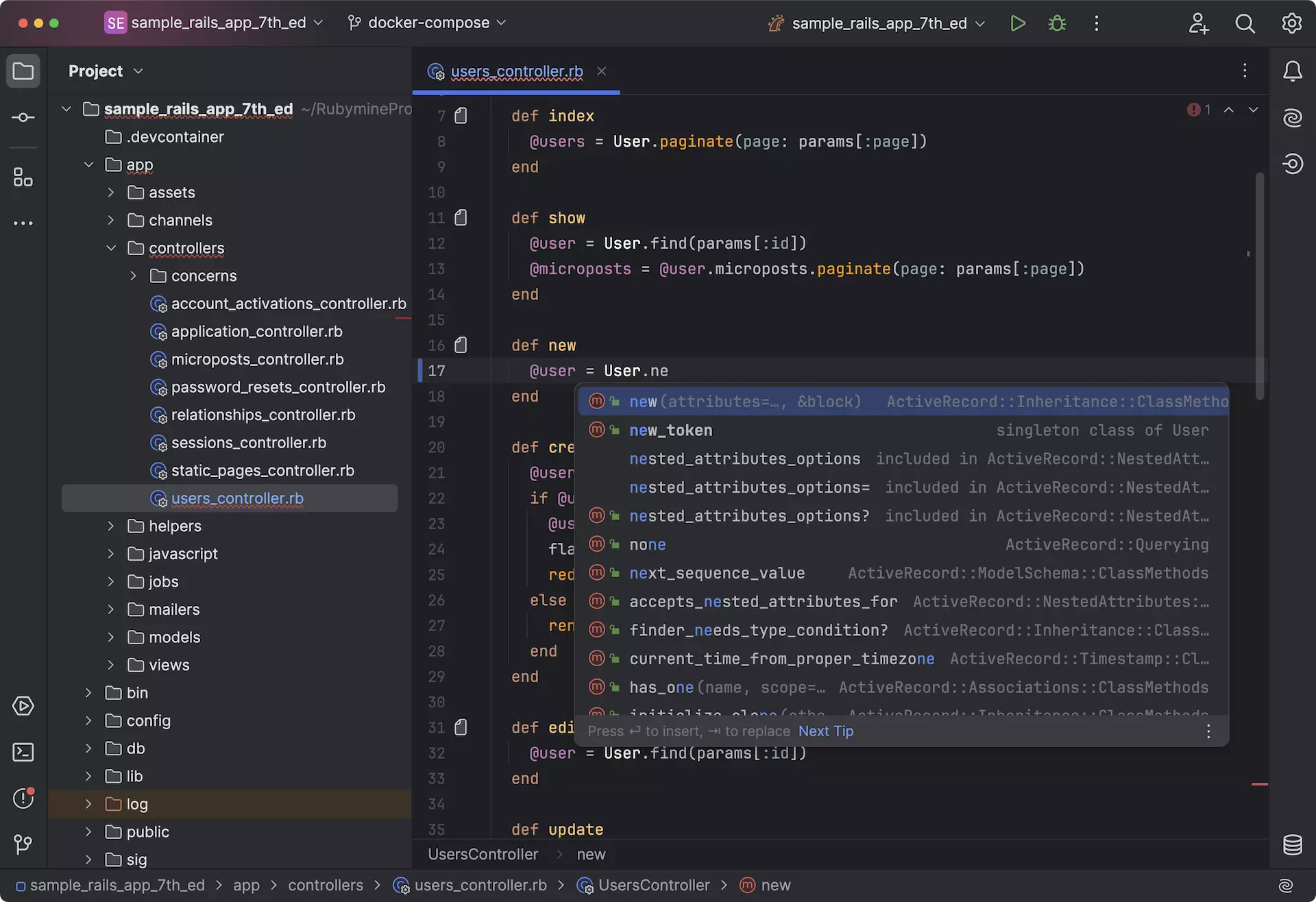 图片[1]-RubyMine 2024.1.2破解版 – Ruby 和 Rails 开发者的 IDE