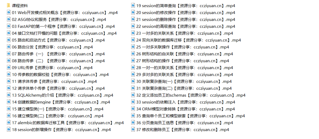 图片[1]-马士兵教育-速度最快的Python Web异步框架FastAPI