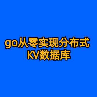 go从零实现分布式 KV数据库