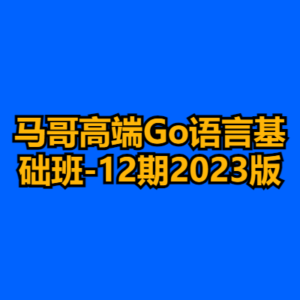 马哥高端Go语言基础班-12期2023版-cc资源站