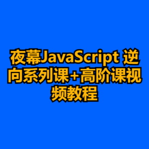 夜幕JavaScript 逆向系列课+高阶课视频教程-cc资源站