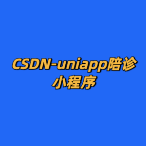 CSDN-uniapp陪诊小程序-cc资源站