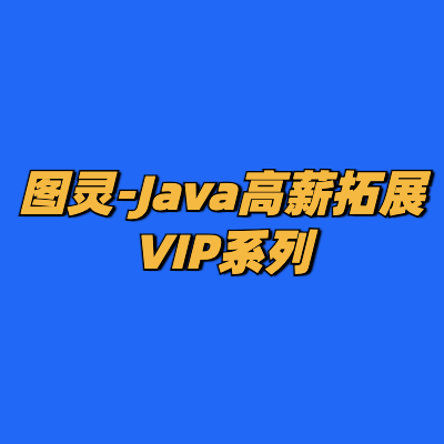 图灵-Java高薪拓展VIP系列