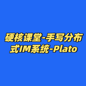 硬核课堂-手写分布式IM系统-Plato-cc资源站