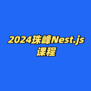 2024珠峰Nest.js课程-cc资源站