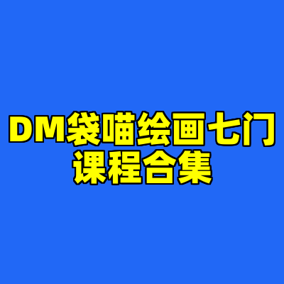 DM袋喵绘画七门课程合集