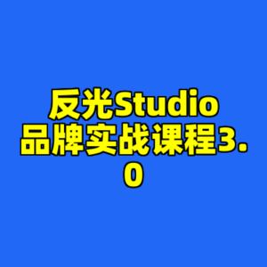 反光Studio品牌实战课程3.0-cc资源站