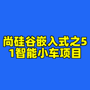 尚硅谷嵌入式之51智能小车项目-cc资源站