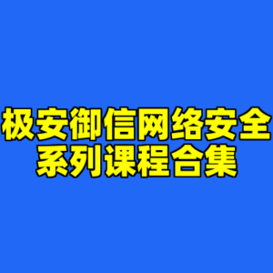 极安御信网络安全系列课程合集-cc资源站