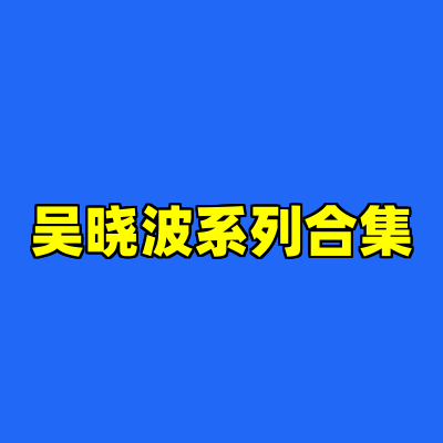吴晓波系列合集
