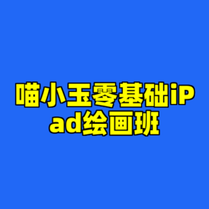 喵小玉零基础iPad绘画班-cc资源站