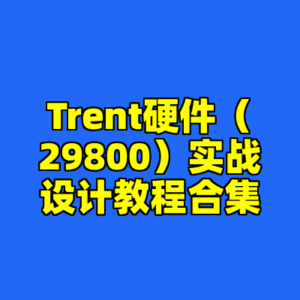Trent硬件（29800）实战设计教程合集-cc资源站