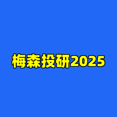 梅森投研2025