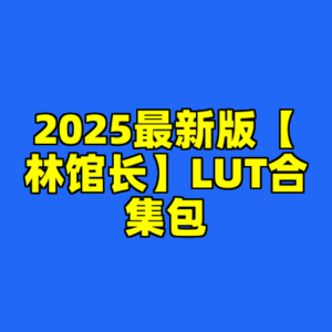 2025最新版【林馆长】LUT合集包-cc资源站