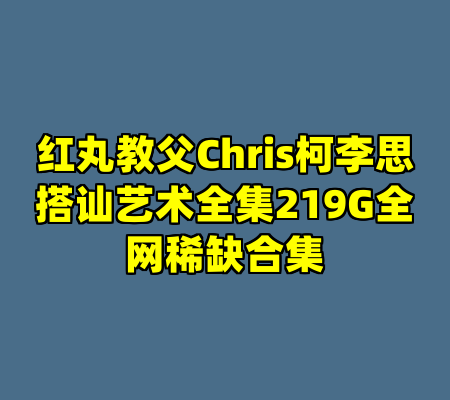 红丸教父Chris柯李思搭讪艺术全集219G全网稀缺合集
