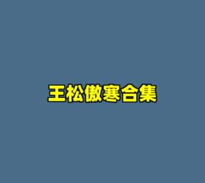 王松傲寒合集-cc资源站